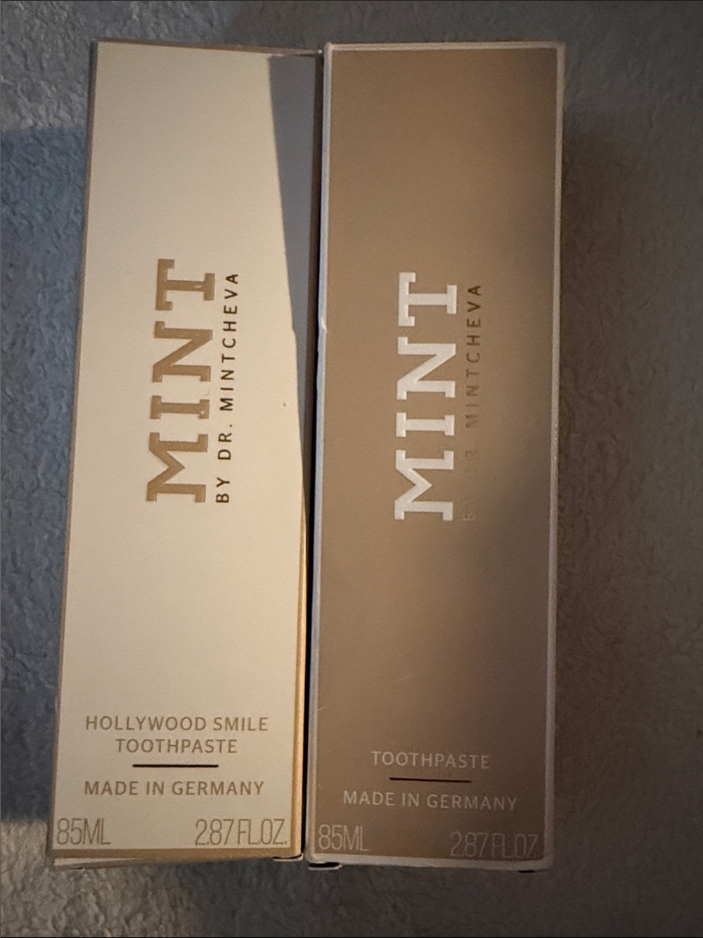 By Dr. Mintcheva AM & PM Set MINT Hollywood Smile Toothpaste β